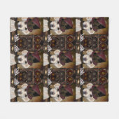 Couverture Polaire Labrador Retriever (Devant (Horizontal))