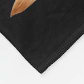 Couverture Polaire Labrador Retriever Valentines Day Dog Lover Heart  (Coin)