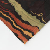 Couverture Polaire L'abstrait incendie (Coin)