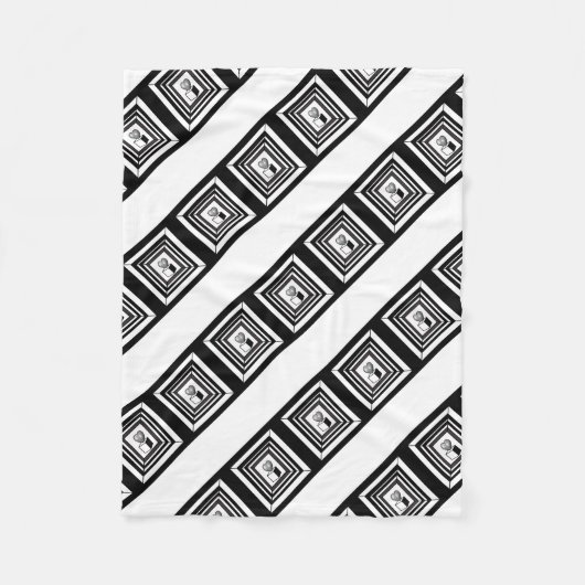 Couverture Polaire labyrinthe cardiaque (Devant)