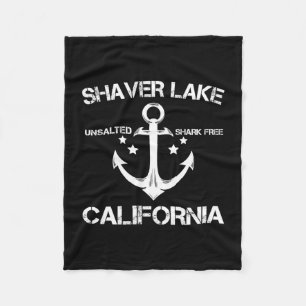 Couverture Polaire Lac Shaver Californie pêche drôle camping