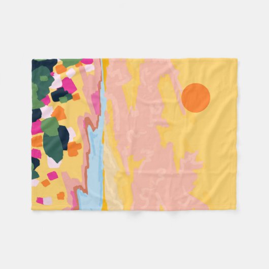 Couverture Polaire L'acceptation de Sun (Devant (Horizontal))