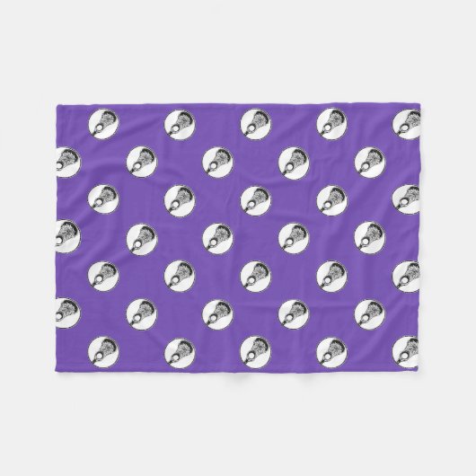 Couverture Polaire Lacrosse (Devant (Horizontal))