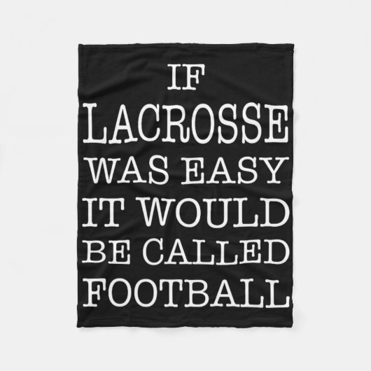 Couverture Polaire Lacrosse (Devant)