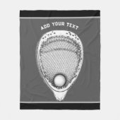 Couverture Polaire Lacrosse Goalie (Devant)