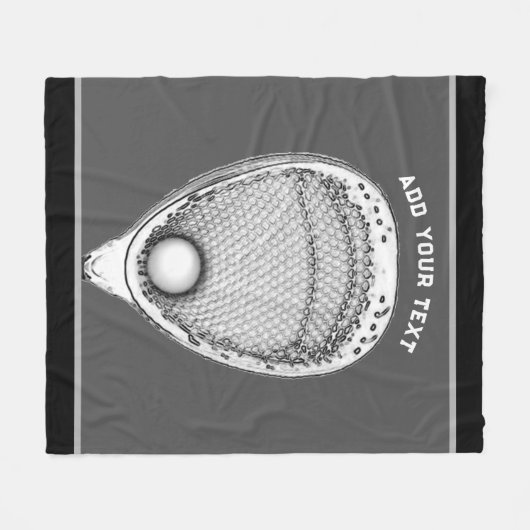 Couverture Polaire Lacrosse Goalie (Devant (Horizontal))