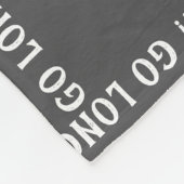 Couverture Polaire Lacrosse gris Mon Coeur Blanche polaire (Coin)