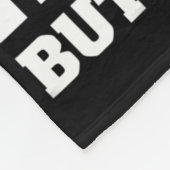 Couverture Polaire Lacrosse It's Like Hockey But With Funny Player (Coin)