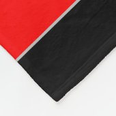 Couverture Polaire Lacrosse Team Red Sports (Coin)