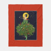 COUVERTURE POLAIRE LADAL AVEC NOËL CADEAUX ART DÉCO BEAUTÉ MODE (Devant)