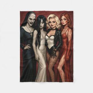 Couverture Polaire Ladies of horror glam it up