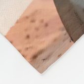 Couverture Polaire Lady Liberty et le drapeau américain (Coin)