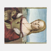 Couverture Polaire Lady with Unicorn - Raphael - c1506 (Devant (Horizontal))
