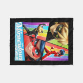 Couverture Polaire Ladybug & Cat Noir | Puissance Miraculeuse ! (Devant (Horizontal))
