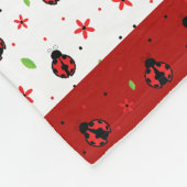 Couverture Polaire Ladybug personnalisé (Coin)