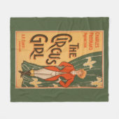 Couverture Polaire L'affiche théâtrale #1 de fille de cirque (Devant (Horizontal))