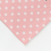 Couverture Polaire L'Afro-américain Mary a eu un petit bébé Blan (Coin)