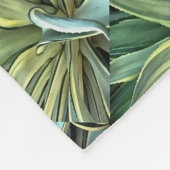 Couverture Polaire L'Agave Tropical Realism Art (Coin)