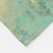 Couverture Polaire Lagon Côtier Bleu (Coin)