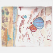 Couverture Polaire L'air que je respire par AnyaC (Devant (Horizontal))