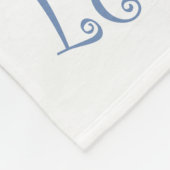 Couverture Polaire Laisse-Le Neiger ! (Renard arctique) (Coin)