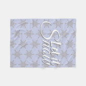 Couverture Polaire Laisser neiger hiver Flèche de neige (Devant (Horizontal))