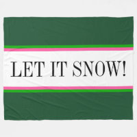 LAISSEZ-LA NEIGE BLANC BLANC Vert Alpin