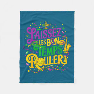 Couverture Polaire Laissez Les Bon Temps Rouler
