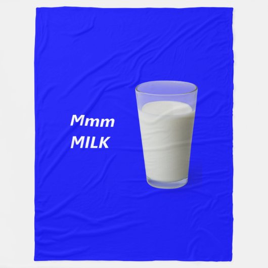 Couverture Polaire LAIT Mmm (Devant)