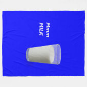 Couverture Polaire LAIT Mmm (Devant (Horizontal))