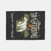 Couverture Polaire L'Alaska appelle et je dois aller Fleece Blanket. (Devant (Horizontal))
