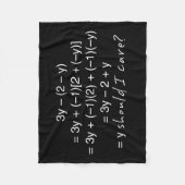 Couverture Polaire L'algèbre pourquoi devrait humour de soin d'I (Devant)