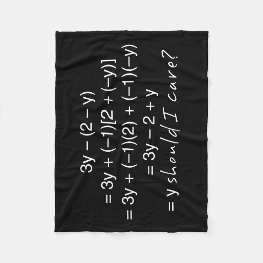 Couverture Polaire L'algèbre pourquoi devrait humour de soin d'I (Devant)