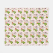 Couverture Polaire Lama cool en Motif Lunettes de soleil en forme de  (Devant (Horizontal))