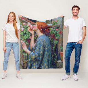 Couverture Polaire L'âme du Rose, John William Waterhouse