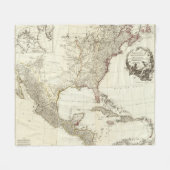 Couverture Polaire L'Amérique du Nord composée 2 (Devant (Horizontal))