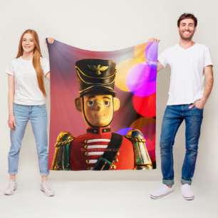 Couverture Polaire L'ami soldat de jouet classique de Noël de Slipper
