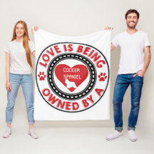 L'amour appartient à un Cocker Spaniel