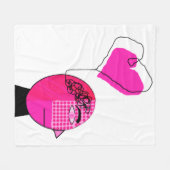 Couverture Polaire L'amour dans l'esprit (Devant (Horizontal))