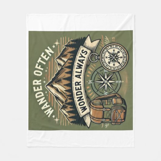 Couverture Polaire L'amour de la nature (Devant)