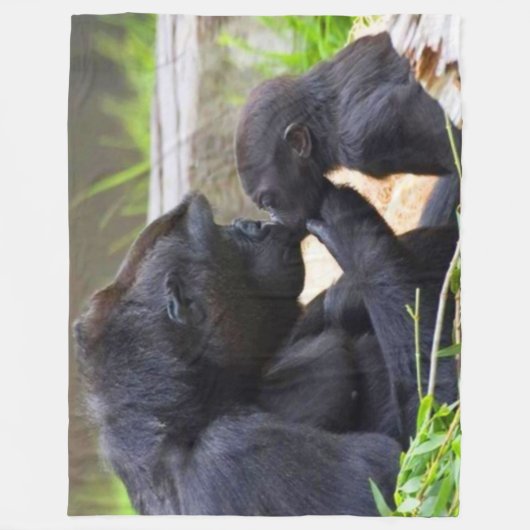 COUVERTURE POLAIRE L'AMOUR DE MÈRE (Devant)