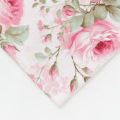 Couverture Polaire L'Amour Est Comme Un Rose (Coin)