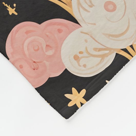 Couverture Polaire L'amour est dans l'air (Coin)