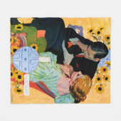 Couverture Polaire L'amour meurt lentement (Devant (Horizontal))