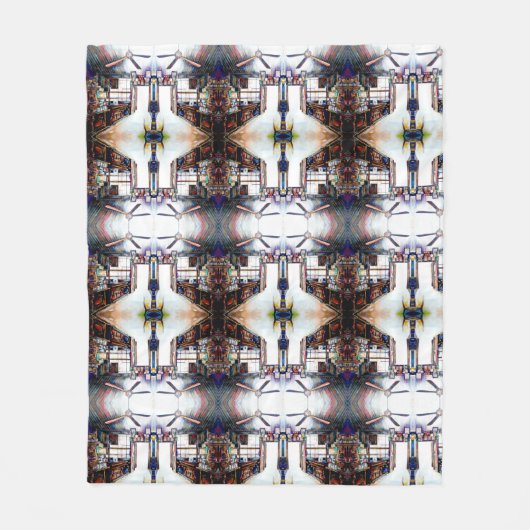 Couverture Polaire L'amour n'est pas un mur, c'est un pont (Devant)