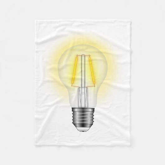 Couverture Polaire Lampe à lumière (Devant)