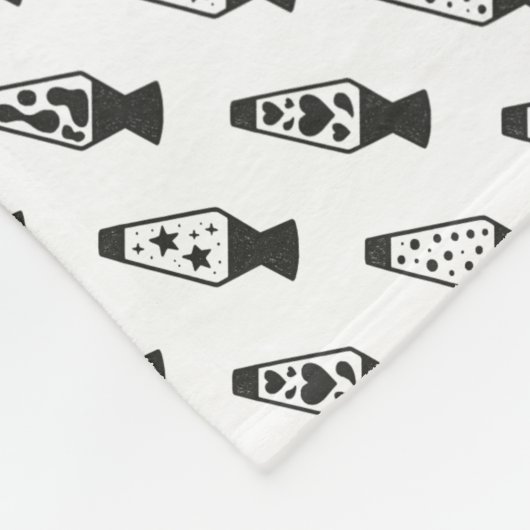 Couverture Polaire Lampes à lave (Coin)