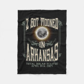 Couverture Polaire Lancé En Arkansas Total Solar Eclipse 2024 (Devant)