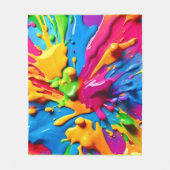 Couverture Polaire Lancer l'oreiller (Devant)