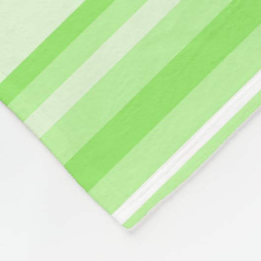 Couverture Polaire Landes vertes de chaux monogrammes (Coin)